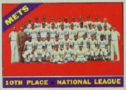 1966 Topps Baseball Cards      172     New York Mets TC